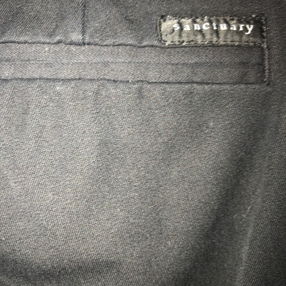 Sanctuary “City Peg” Black Pants- 4 - Picture 6 of 8